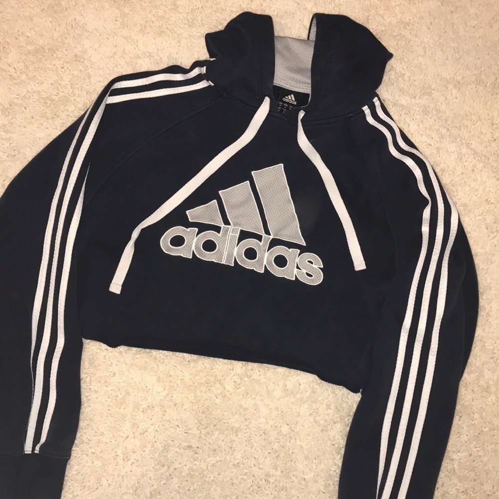 Cropped Adidas Hoodie